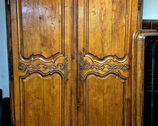 Great selection of furniture!! Wonderful oak French Provincial armoire