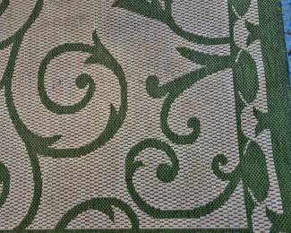 Indoor/outdoor area rugs
