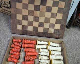 Board games, chess sets and related children's games