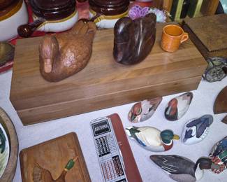 Wood decoys