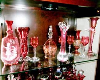 CRANBERRY GLASS