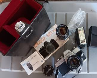 Minolta SRT100 35mm film camera
