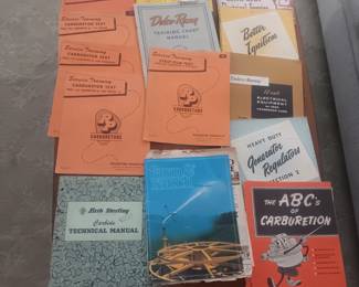 vintage car repair literature