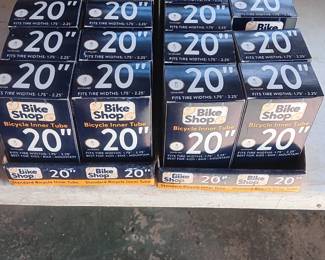 New 20" bicycle tire tubes