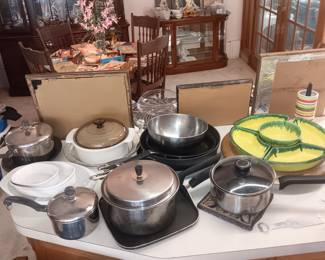 pots and pans