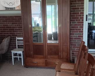 antique armoire wardrobe cabinet