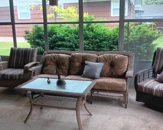 vinyl wicker patio furniture
