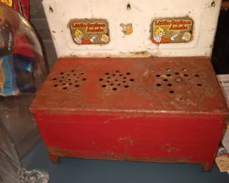 antique Little Orphan Annie toy stove