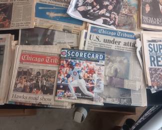 vintage newspaper headlines