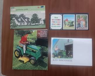 vintage John Deere brochures/catalogs