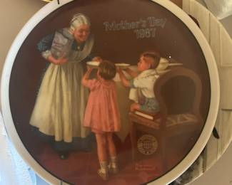 co Collector Norman Rockwell Plates
