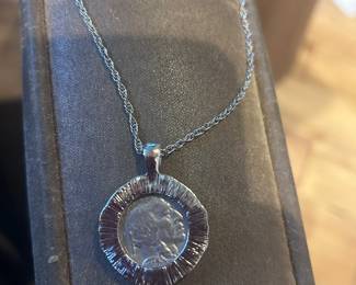 j Buffalo Nickel Necklace