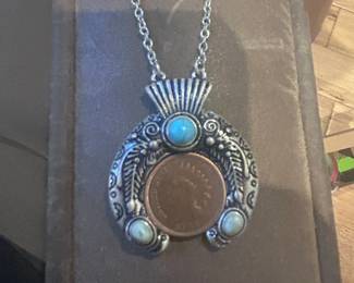 j Indian Head Cent Necklace