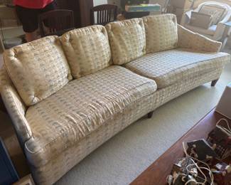 Post modern curved sofa nice and firm 