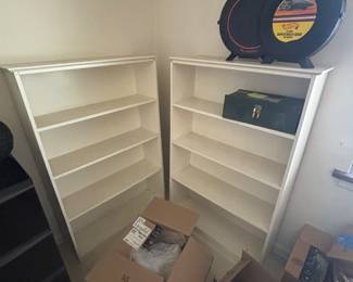 Bookshelves, hot wheel cases, Vintage