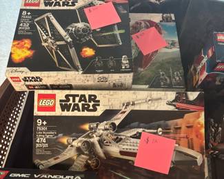 Legos prices are firm per homeowners request. We are disclosing the prices on those to prevent  misleading buyers into thinking they are priced at a resellers ideal price point. 