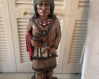 Large universal statuary Indian 