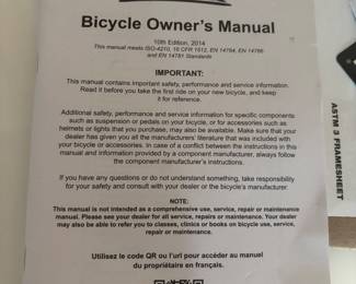 Salsa bike manual 