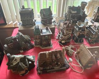 Dept 56 village houses 