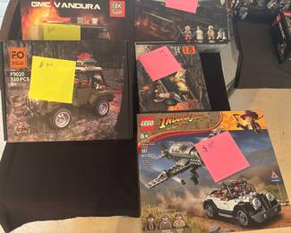 Legos prices are firm per homeowners request. We are disclosing the prices on those to prevent  misleading buyers into thinking they are priced at a resellers ideal price point. 