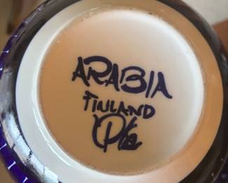 Arabia Finland pottery 