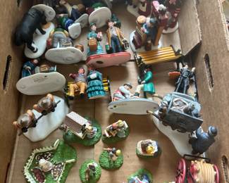 Dickens village accessories 