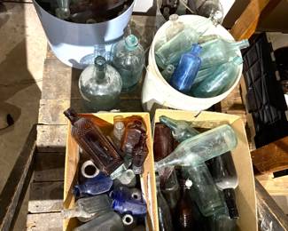 Large Lot of Bottles - Some Rare Ones Pictured in the Bottom Left Box