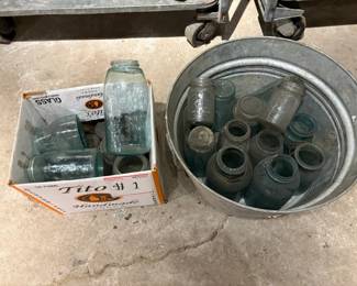 Large Lot of Canning Jars 