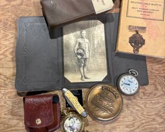 Pocket Watches and WWI Items
