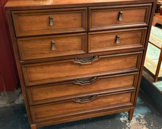 Mid-Century Style Highboy Dresser