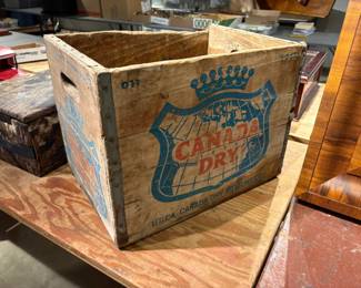 Canada Dry Crate 