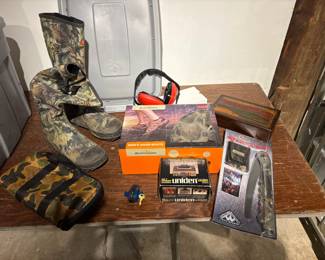 NEW Boots and Other Assorted Items 