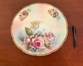 Prussian Royal Ruddlstadt Porcelain Plate