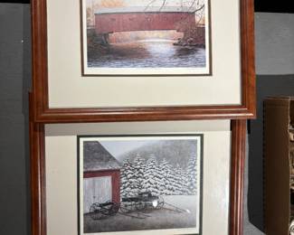 Pair of Signed/Numbered Artist Prints 
