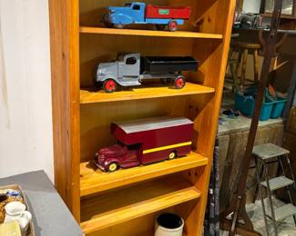 Sturdy Pine Bookshelf