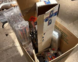 Large Box of Arrows and Tips