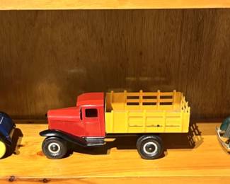 Lot of 3 Pressed Steel Toy Cars