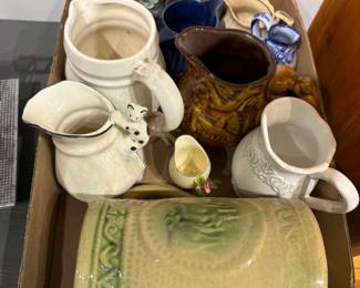 Large Lot of Pitchers 