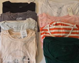 Assorted Tees Crew Cut and VNeck