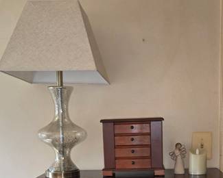 Lamp and Jewelry Box
