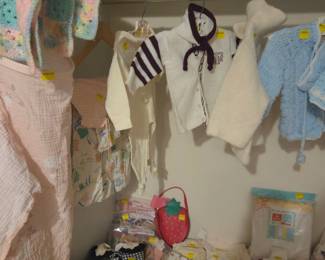 Vintage to now baby clothing/shoes/accessories 