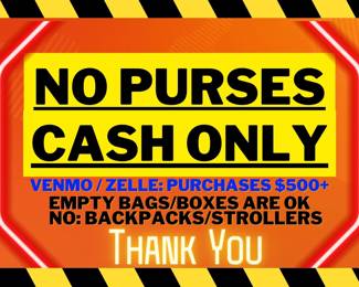 Cash Only