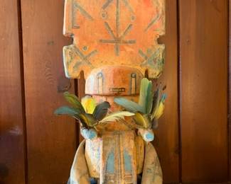 Sheldon Harvey (Dine/Navajo 1978 -) mixed media sculpture