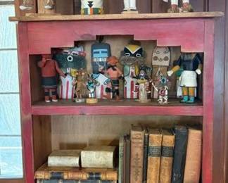 Kachinas and antique books - Mormonism collection