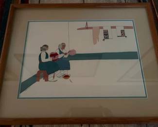 Ascension Trujillo/Poquin Tahn (San Juan 1933 - 1959) untitled gouache on paper