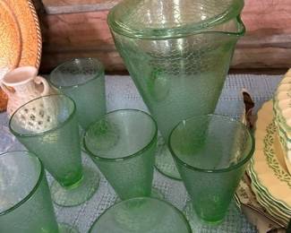 antique glassware