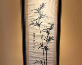 Vintage Chinese scroll painting