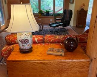 Antique maple drop leaf table