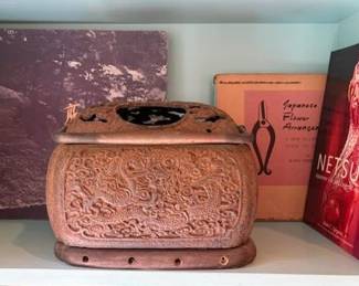 Antique Chinese bronze censer