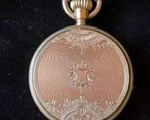 Heavy 14 K yellow gold Louis Reymond Victorian pocket watch (untested)